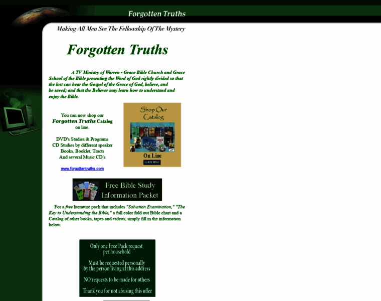 Forgottentruths.org thumbnail