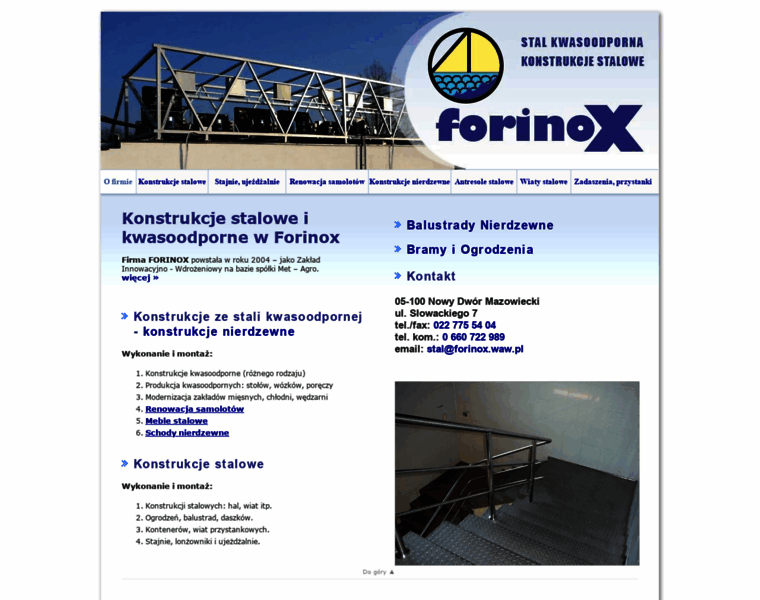 Forinox.info thumbnail