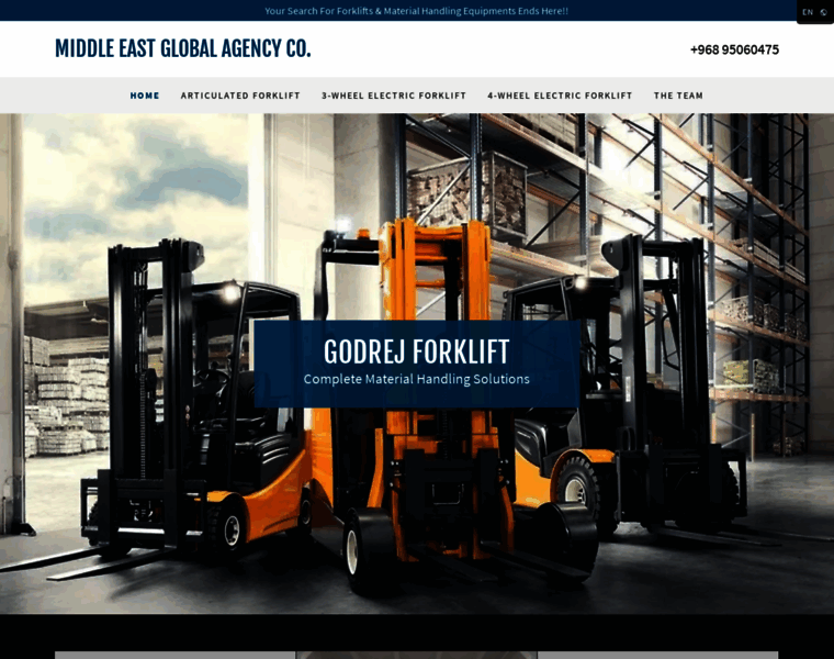 Forklift-oman.com thumbnail