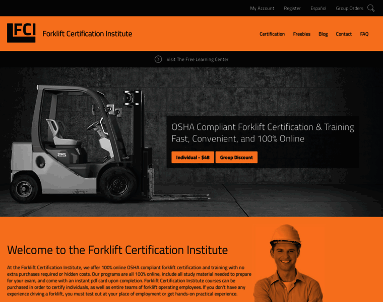 Forkliftcertification.us thumbnail