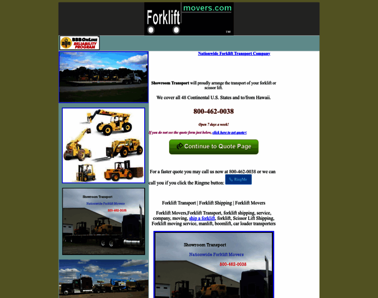 Forkliftmovers.com thumbnail