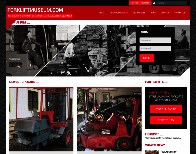 Forkliftmuseum.com thumbnail