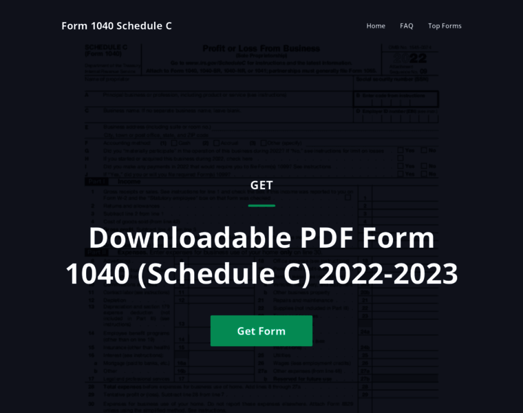 Form-1040-schedule-c.com thumbnail