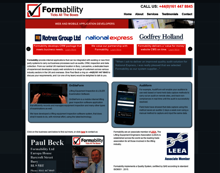 Formability.co.uk thumbnail