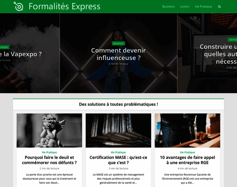 Formalites-express.fr thumbnail