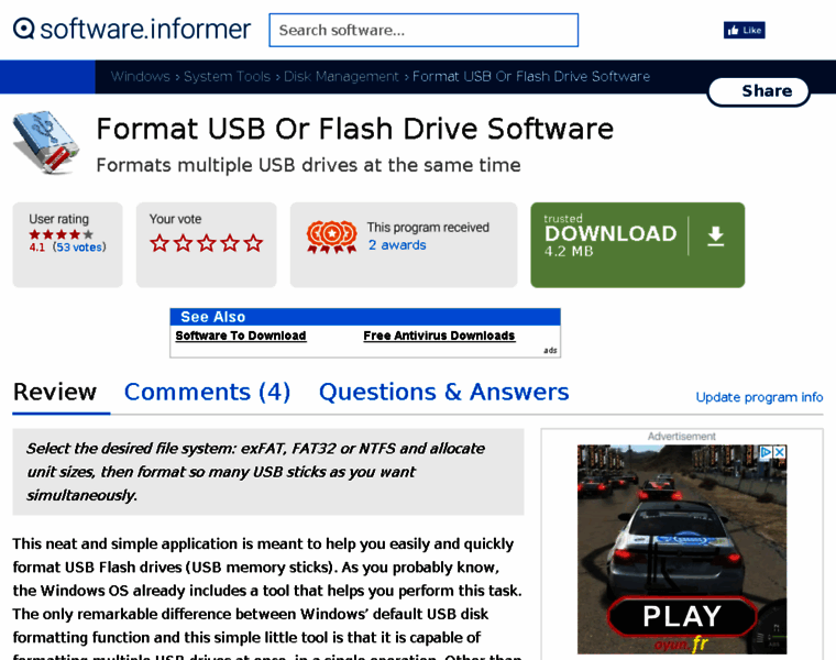 Format-usb-or-flash-drive-software.software.informer.com thumbnail