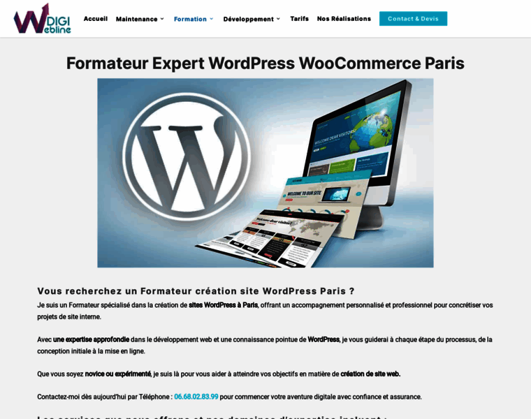 Formation-wordpress.org thumbnail