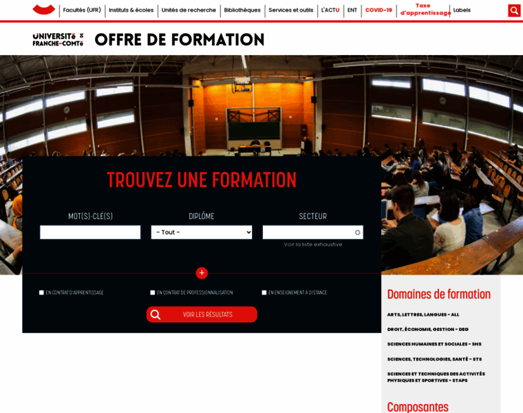Formation.univ-fcomte.fr thumbnail