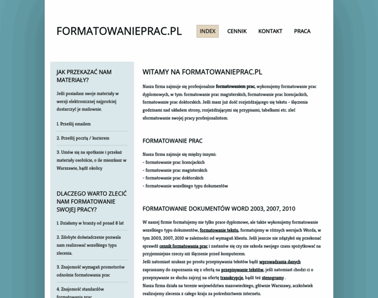Formatowanieprac.pl thumbnail