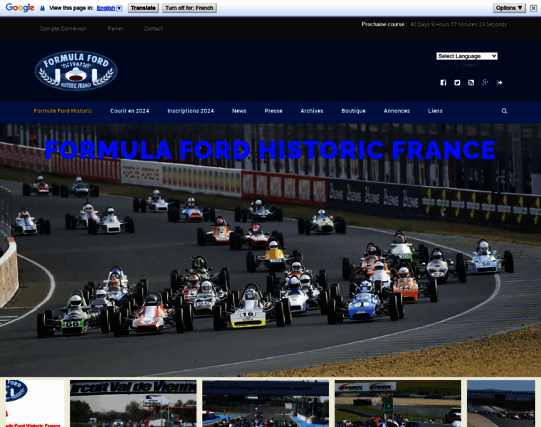 Formula-ford-historic.fr thumbnail