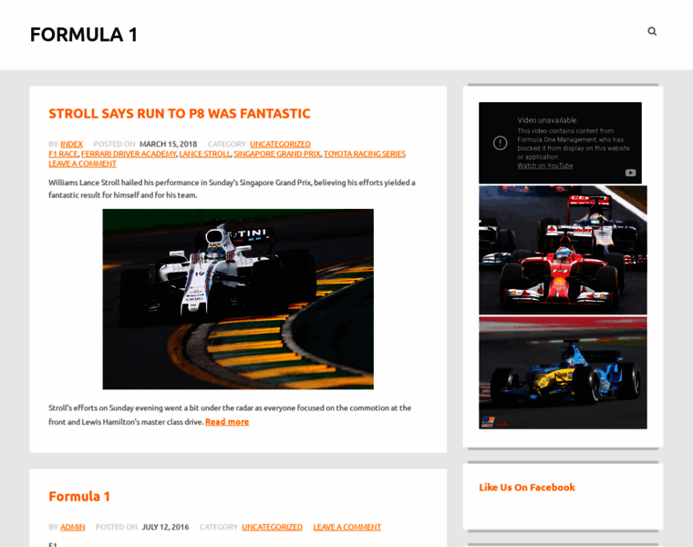 Formula1-valencia.com thumbnail
