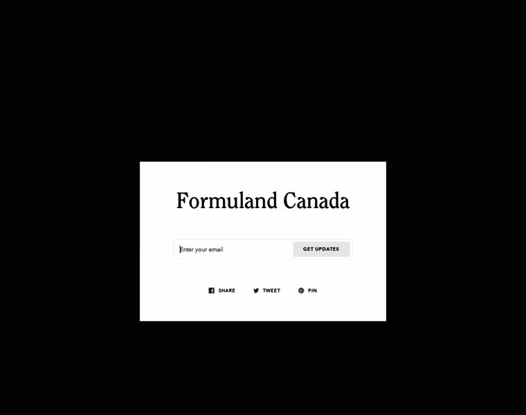 Formuland-canada.myshopify.com thumbnail