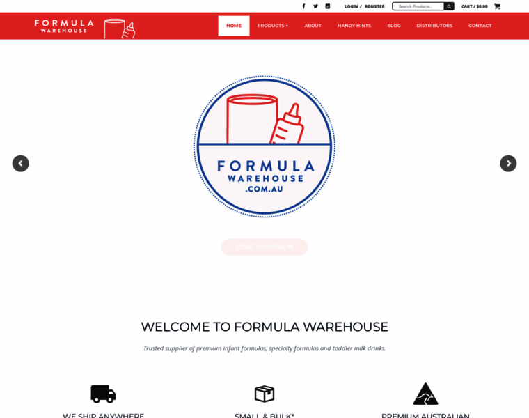 Formulawarehouse.com.au thumbnail