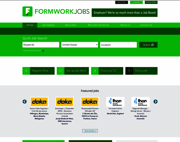 Formwork-jobs.com thumbnail