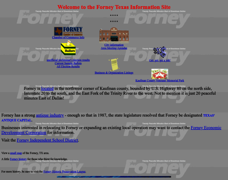 Forney-texas.com thumbnail