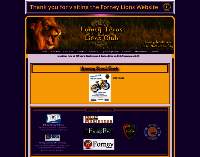 Forneylions.com thumbnail