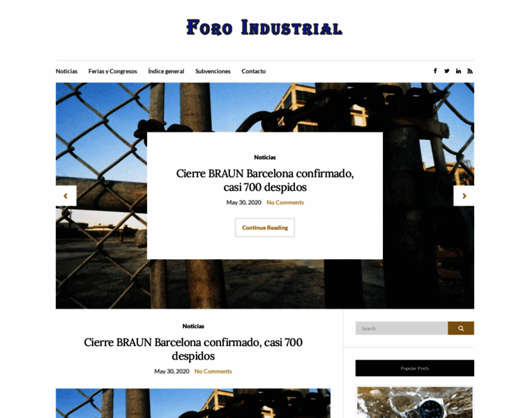 Foro-industrial.com thumbnail