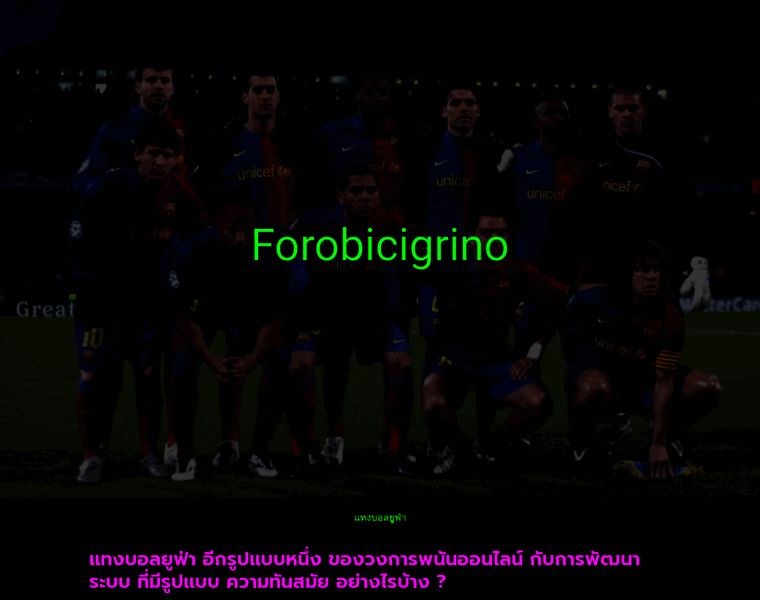 Forobicigrino.com thumbnail