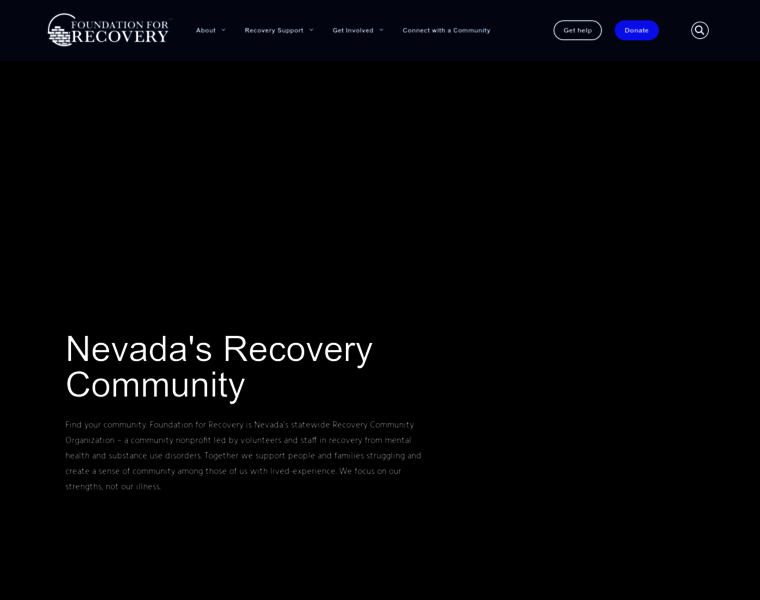 Forrecovery.org thumbnail