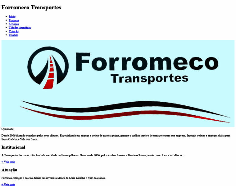 Forromecotransportes.com.br thumbnail