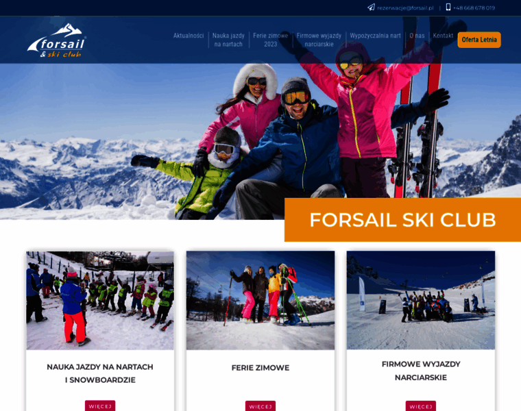 Forsail-skiclub.pl thumbnail