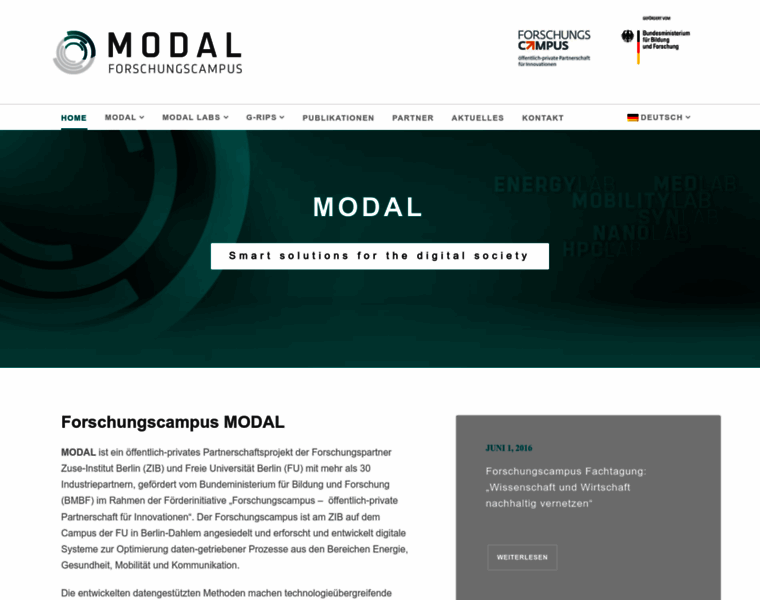 Forschungscampus-modal.de thumbnail
