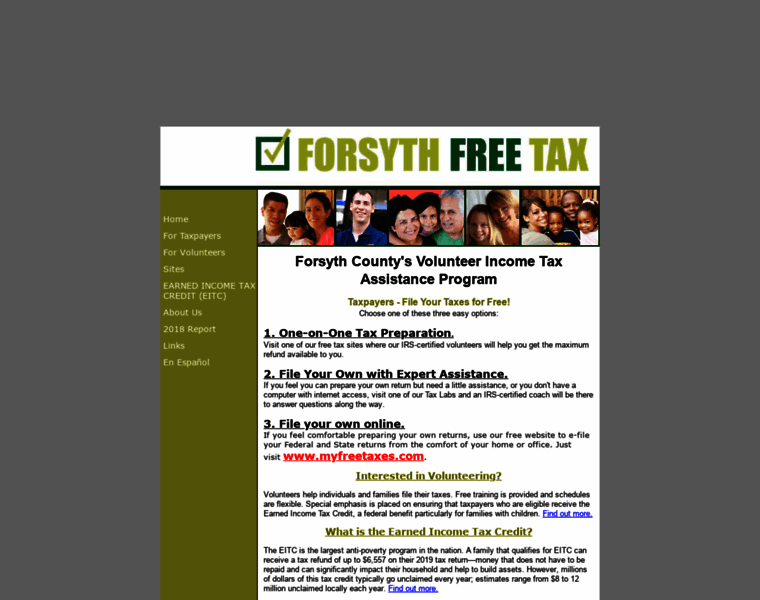 Forsythfreetax.org thumbnail