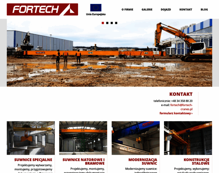 Fortech-cranes.pl thumbnail