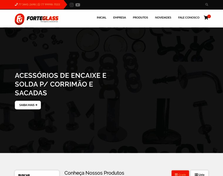 Forteglass.com.br thumbnail