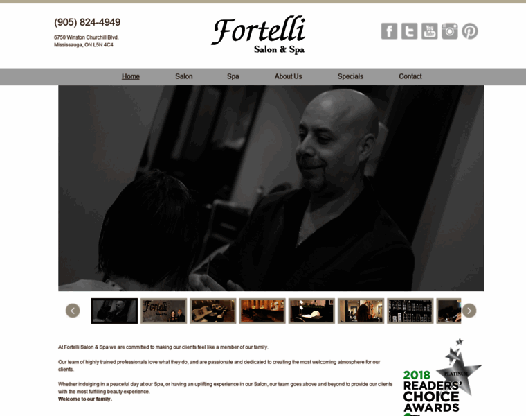 Fortelli.com thumbnail