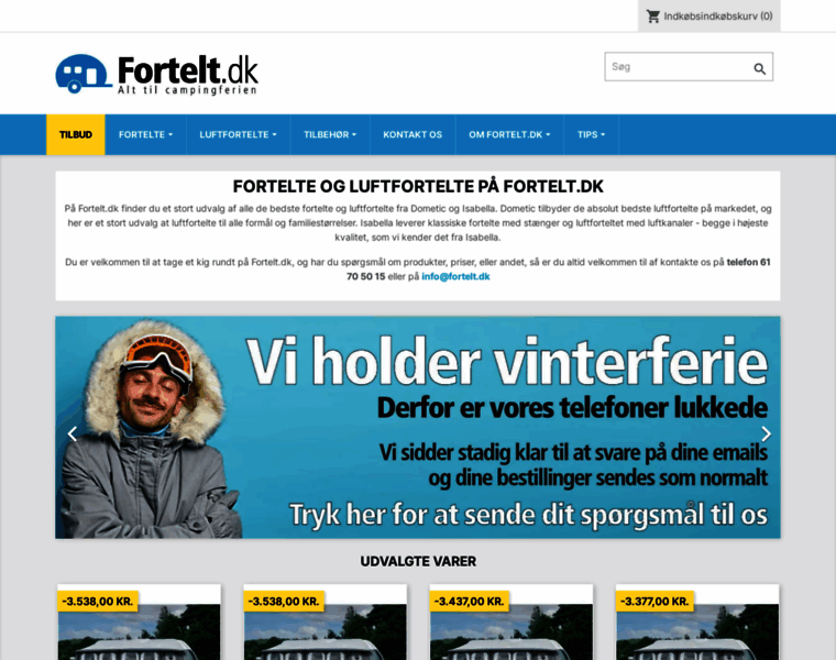 Fortelt.dk thumbnail