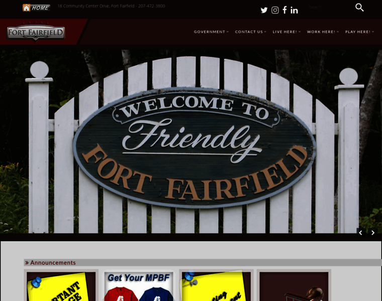 Fortfairfield.org thumbnail