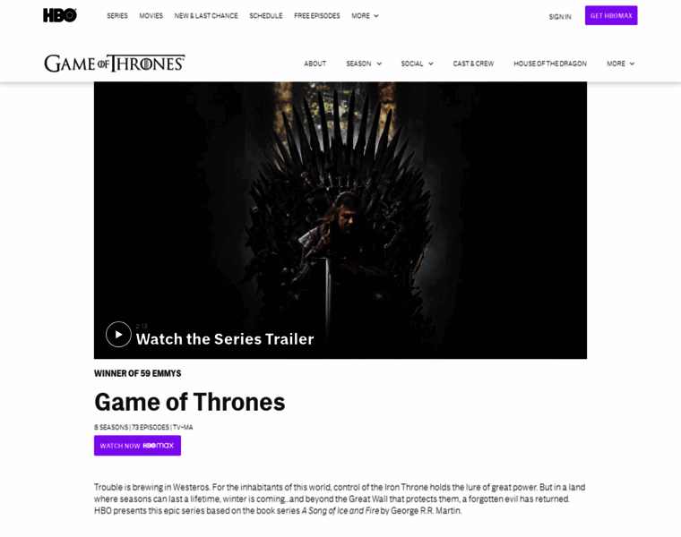 Forthethrone.com thumbnail