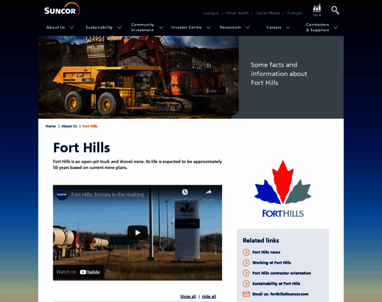 Forthills.suncor.com thumbnail