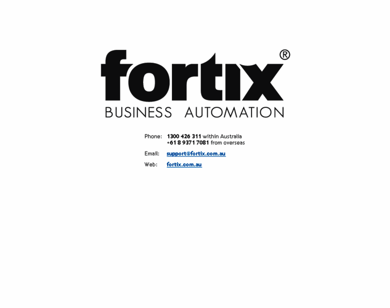 Fortix.net.au thumbnail