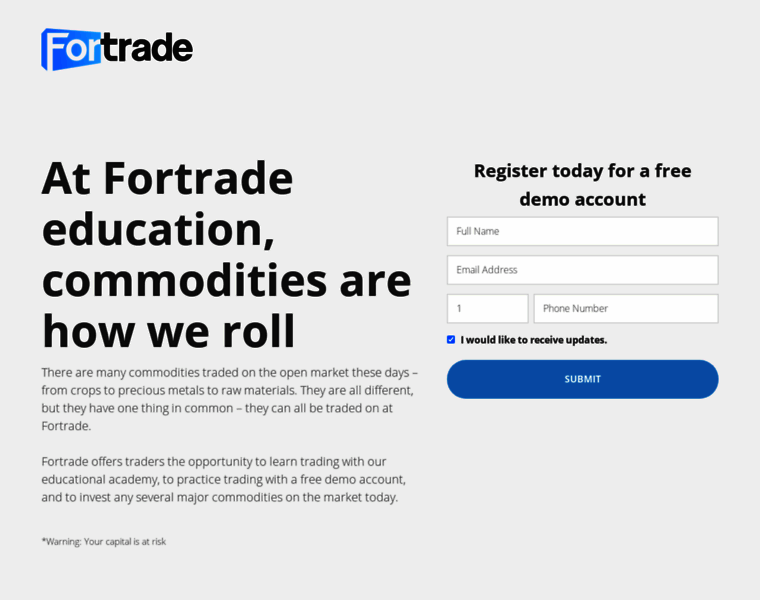 Fortrade-education.com thumbnail