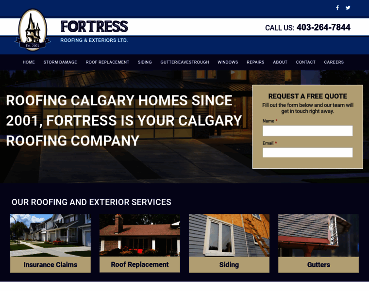 Fortressroofing.ca thumbnail