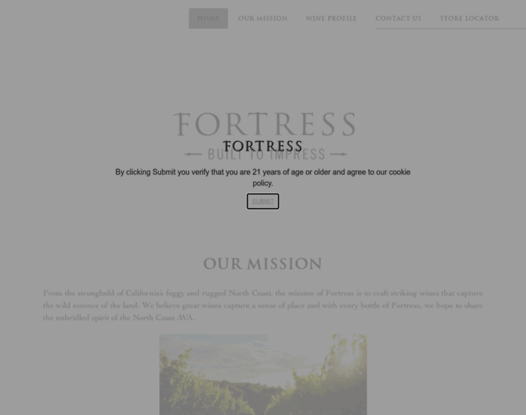 Fortresswinery.com thumbnail
