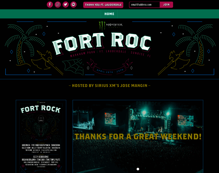 Fortrockfestival.com thumbnail