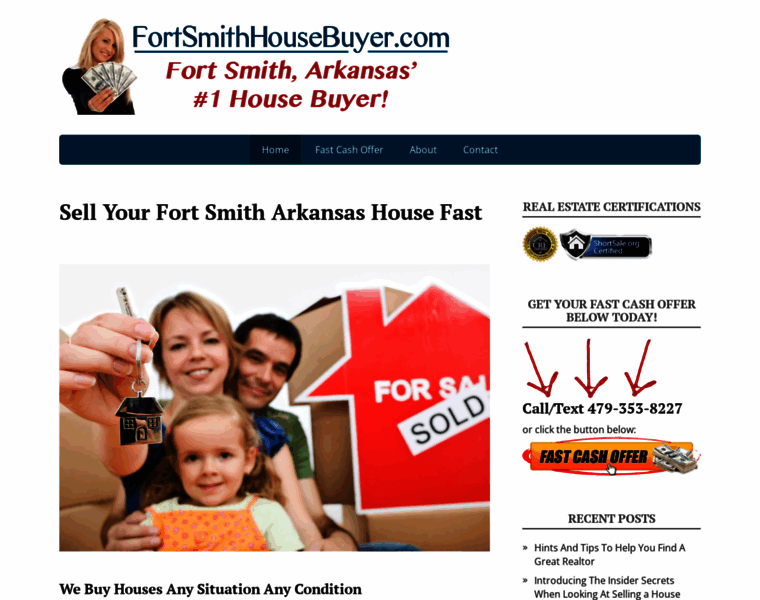 Fortsmithhousebuyer.com thumbnail