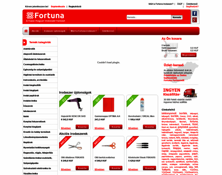 Fortuna-irodaszer.hu thumbnail