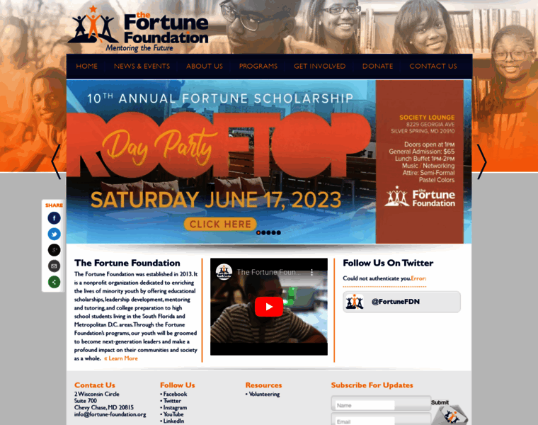 Fortune-foundation.org thumbnail