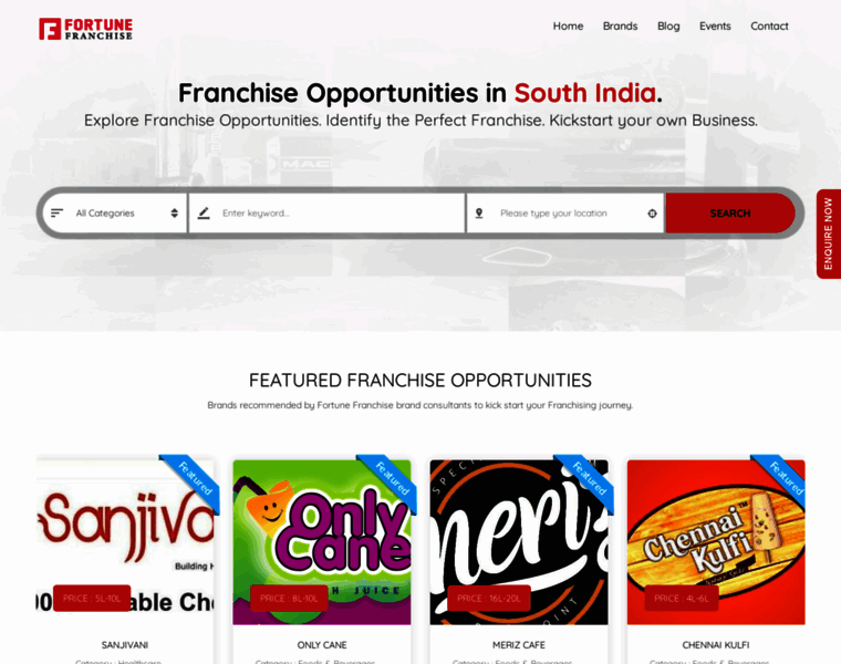 Fortunefranchise.in thumbnail