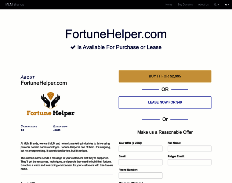 Fortunehelper.com thumbnail