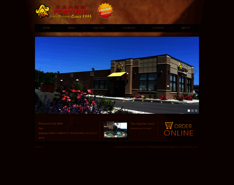 Fortunerestaurant.net thumbnail