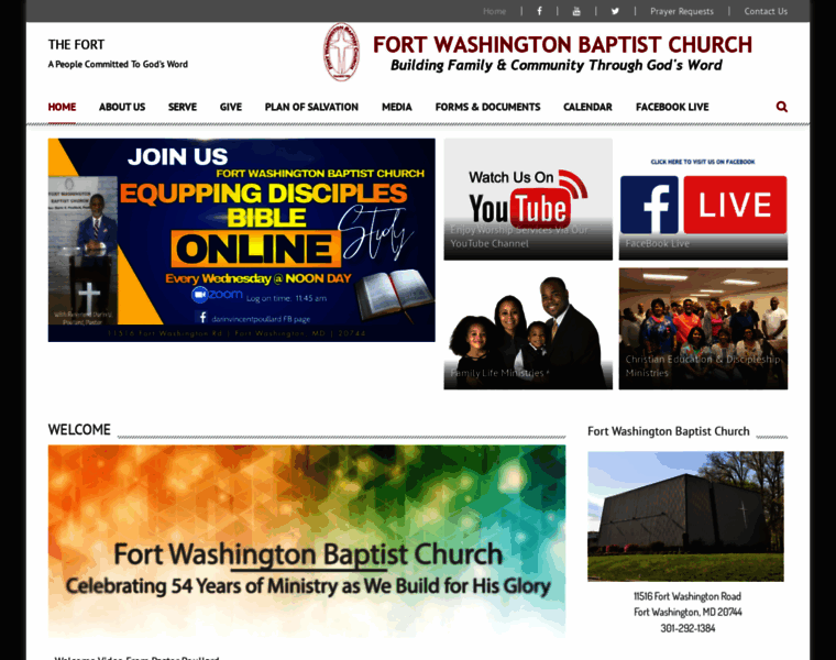 Fortwashingtonbaptist.org thumbnail