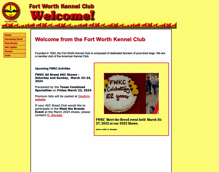Fortworthkennelclub.org thumbnail