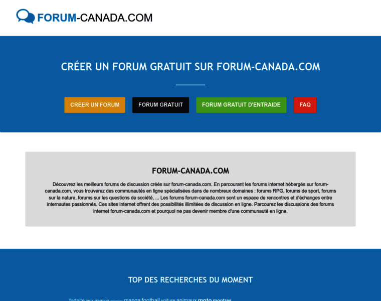 Forum-canada.com thumbnail