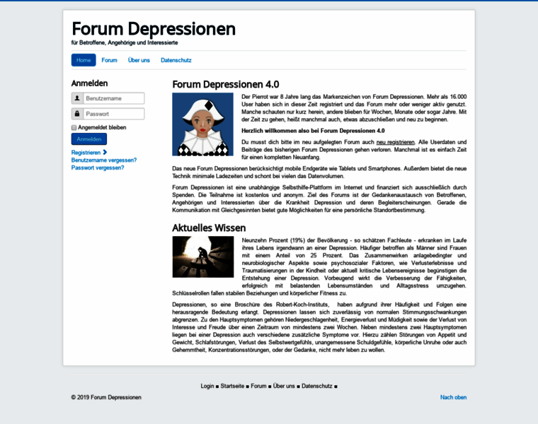 Forum-depressionen.de thumbnail