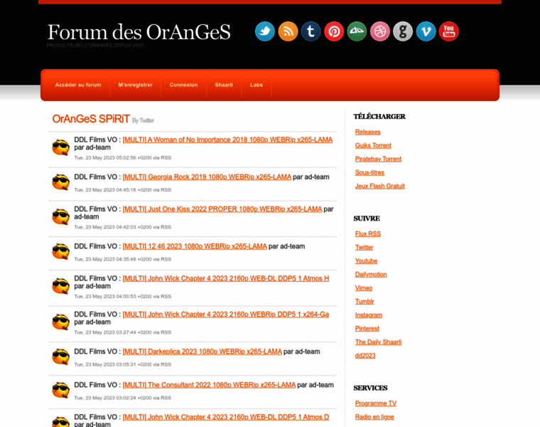 Forum-des-oranges.fr thumbnail